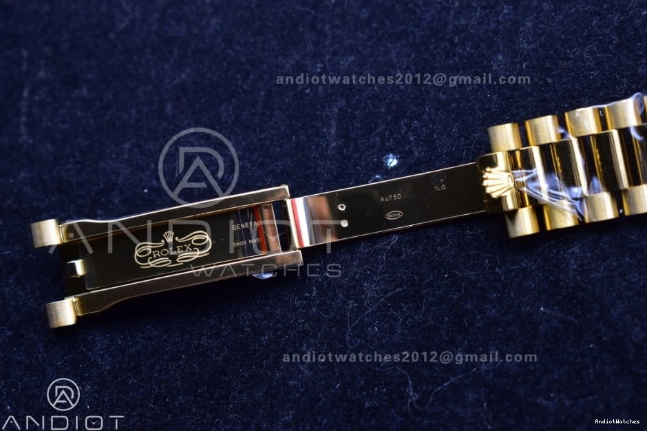 40 Edition VR3255 Dial Weight) Day THBF YG 660 Date (Gain Crystal Bracelet on Best President RelaxedFit 228238 1:1 Black 0727